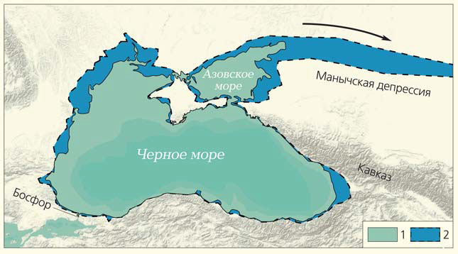 Как пресноводное озеро превратилось в Черное море - Русская ...