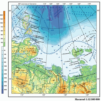 Многолетняя изменчивость толщины припая в море Лаптевых по ...