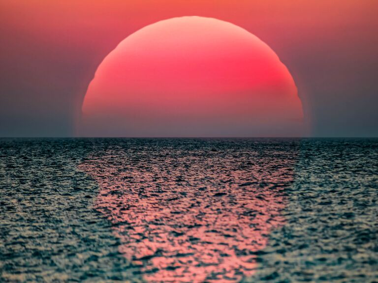 Nature: Beautiful Sunset Waves - QualityArt - Digital Art ...