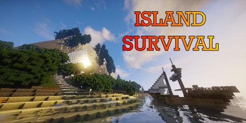 Карта Survival Island (cold) для Майнкрафт 1.16.5