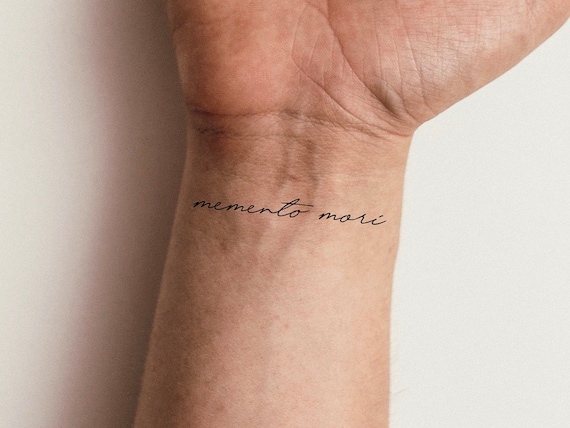 10 x Memento Mori Tattoo - 2 ...