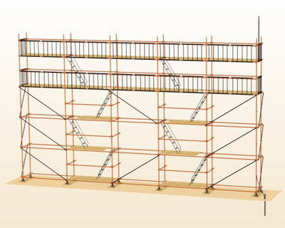 Штыревые строительные леса ЛСПШ 2000-40 | СТОЛС